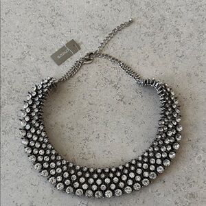 Silver Rhinestone Necklace